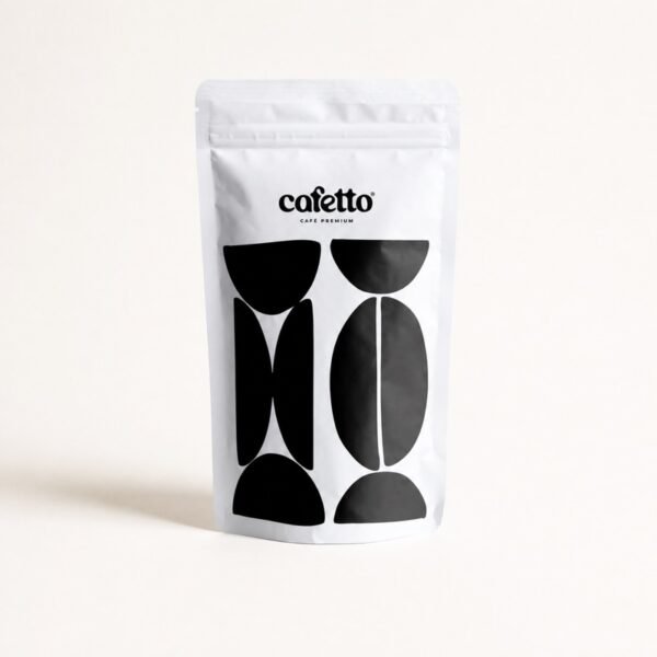 Cafetto Blend Geométrico Blanco 500 g